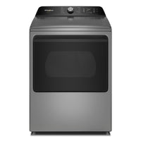 7.5 cu. ft. Smart Electric Top Load Dryer with Steam Iron and AI Dry