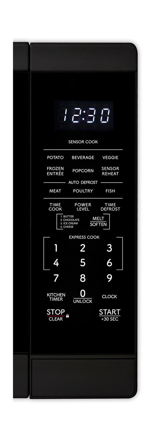 Sharp 1.4 cu. ft. 1100W Black Countertop Microwave Oven