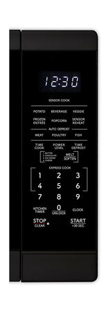 Sharp 1.4 cu. ft. 1100W Black Countertop Microwave Oven