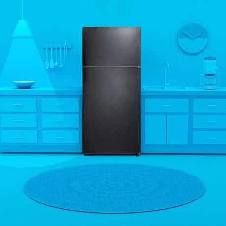 Element Electronics 18.0 cu. ft. Top Freezer Refrigerator - Black, ENERGY STAR (ERT18CSCB)