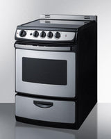 24" Wide Electric Smooth-top Range