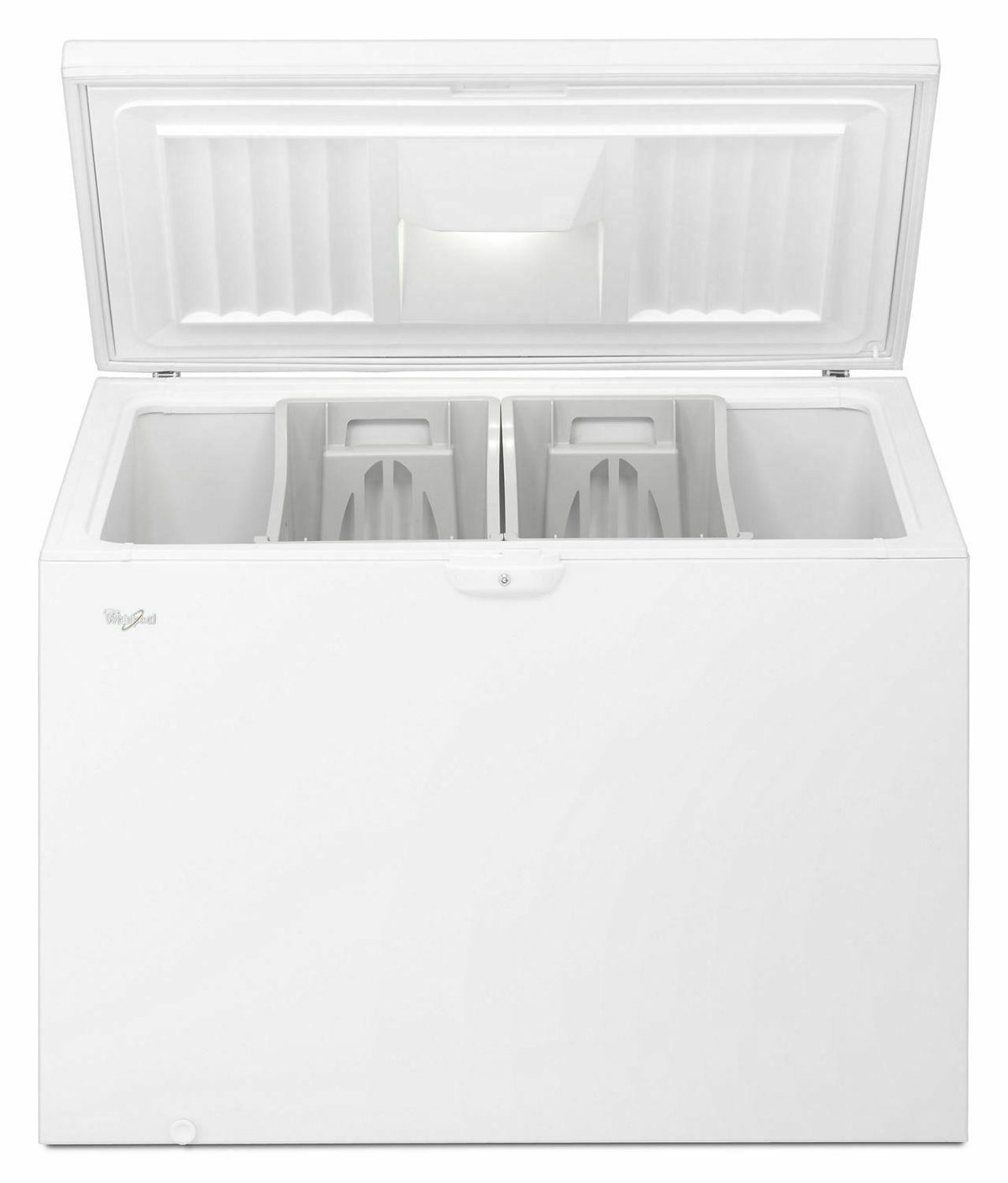 15 cu. ft. Chest Freezer with Large Storage Baskets - White