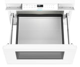 Sharp 24 in. 1.2 cu. ft. Deco Series Built-In Smart Microwave Drawer™ Oven with Easy Wave Open in White