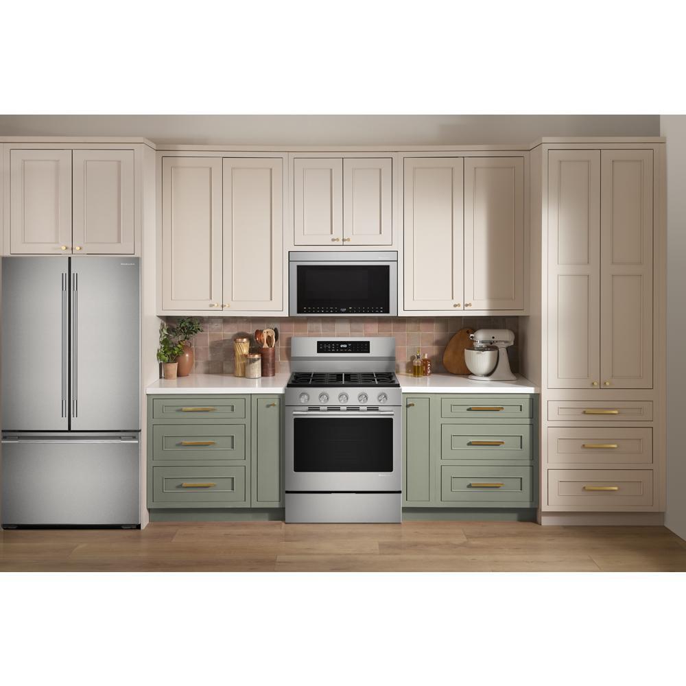 5.0 Cu. Ft. Smart Freestanding Gas Range with Convection Cooking Modes