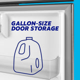 Element Electronics 17.6 cu. ft. Top Freezer Refrigerator, Ice Maker Ready - White, ENERGY STAR (ENR18TFGCW)