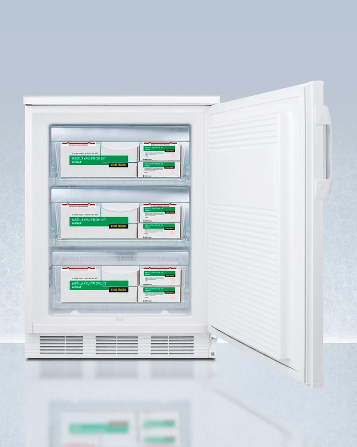 24" Wide Built-in All-freezer, Certified To Nsf/ansi 456 Standard for Vaccine Storage