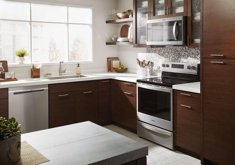 2.1 cu. ft. Over-the-Range Microwave with Steam cooking