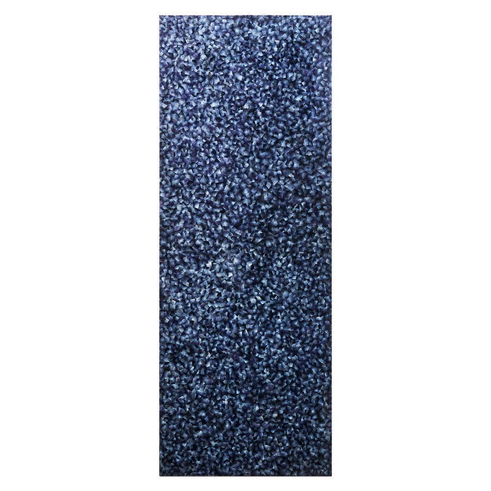 30" Elements Collection Mussel Shell Blue Custom Column Panel