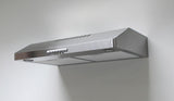 36" under cabinet hood stainless steel