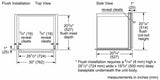 500 Series, 30", Microwave, Black, Drop Down Door