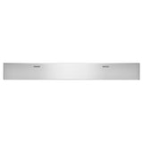 36" + 30" Dual Unit Toe Kick, Stainless Steel