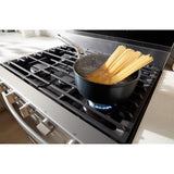 30-inch Smart Gas Range with Air Cooking Technology, No Preheat Air Fry, Steam/Self Clean and High Speed Preheat