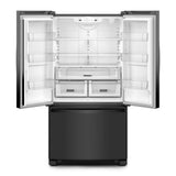 36-Inch Wide Full-Depth French Door Bottom Mount Refrigerator - 25 cu. ft.