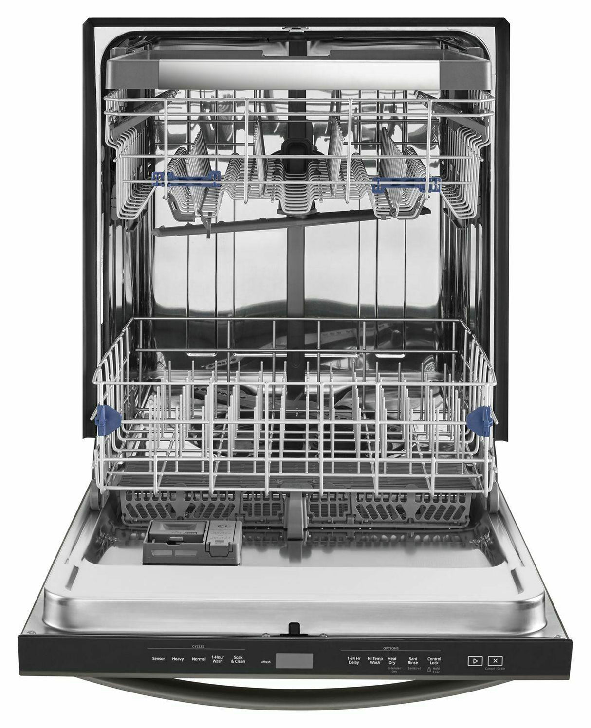 Stainless Steel Tub Dishwasher with Third Level Rack - Fingerprint Resistant Black Stainless