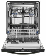 Stainless Steel Tub Dishwasher with Third Level Rack - Fingerprint Resistant Black Stainless