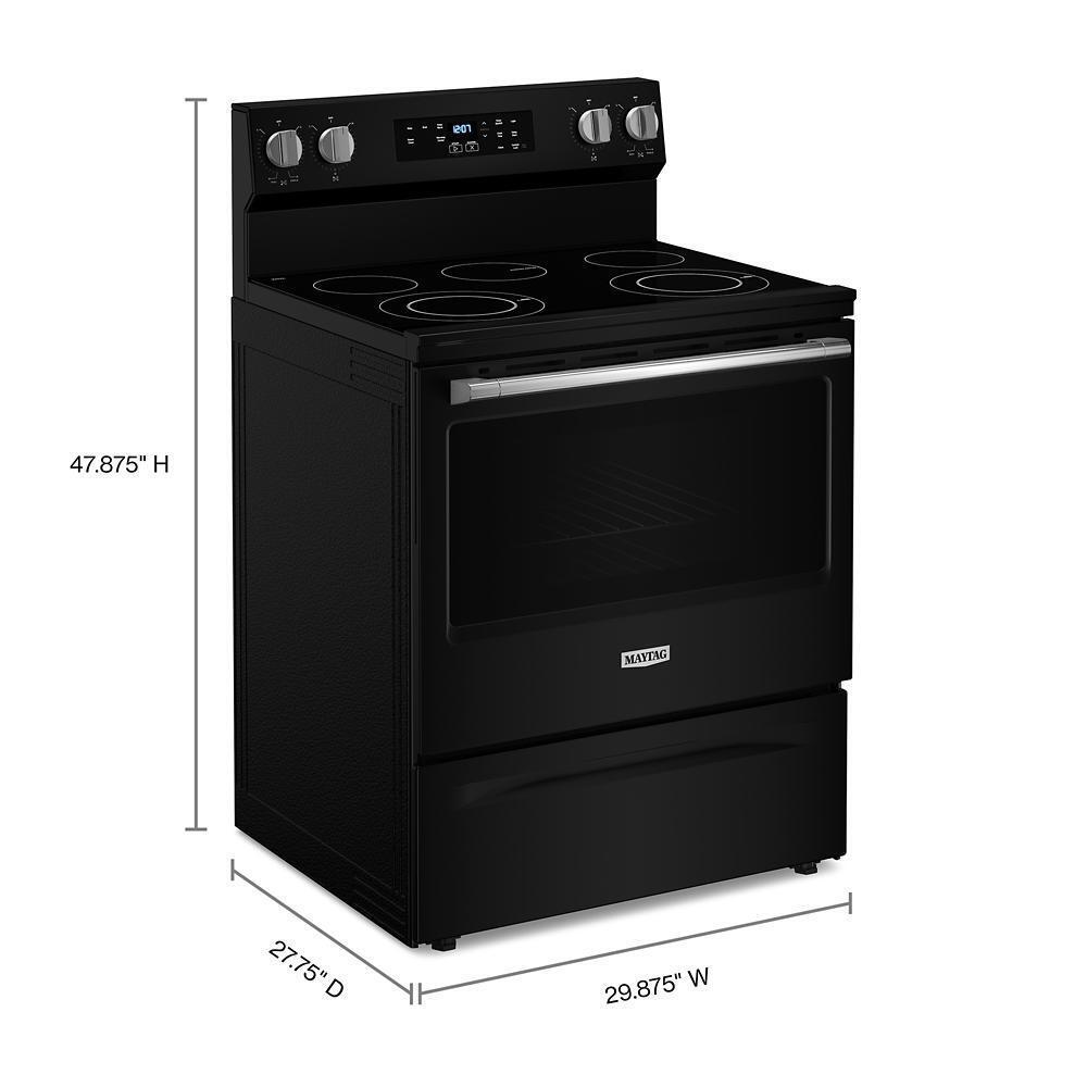 30-Inch Wide Electric Range With Steam Clean - 5.3 cu. ft.