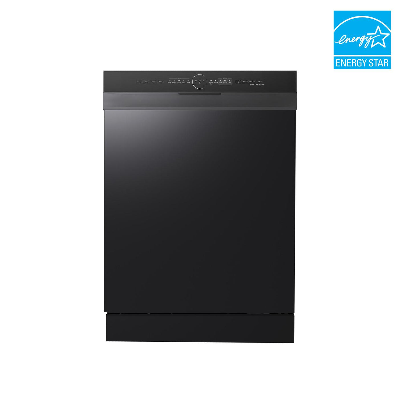 Element 24" Front Control Hybrid Dishwasher - Black, Energy Star (ENB5322HECB)