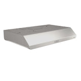 Broan® Sahale 30-Inch Convertible Under-Cabinet Range Hood, 375 Max Blower CFM, Stainless Steel
