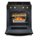 30-inch Gas Smart Range with Air Cooking Technology and Steam Clean