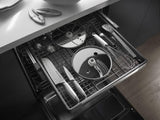 44 dBA Dishwasher with Dynamic Wash Arms - White