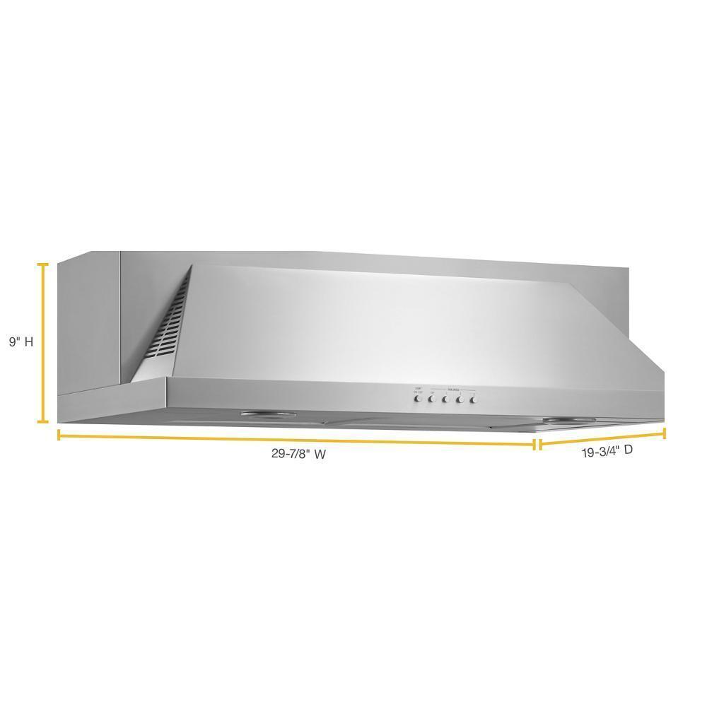 30" Convertible Under-Cabinet Hood