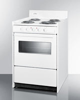 24" Wide Electric Coil Top Range