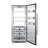 FORNO Cologne - 30" Freestanding 18.4 Cu.Ft. Stainless Steel Refrigerator