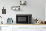 Sharp 1.4 cu. ft. 1100W Black Stainless Steel Countertop Microwave Oven