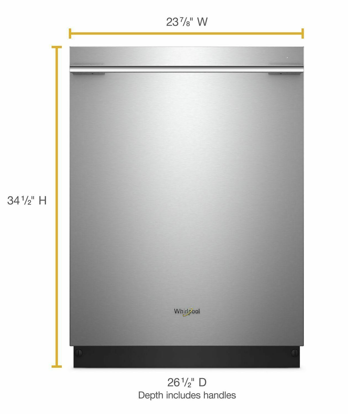 Smart Dishwasher with Third Level Rack - Fingerprint Resistant Stainless Steel