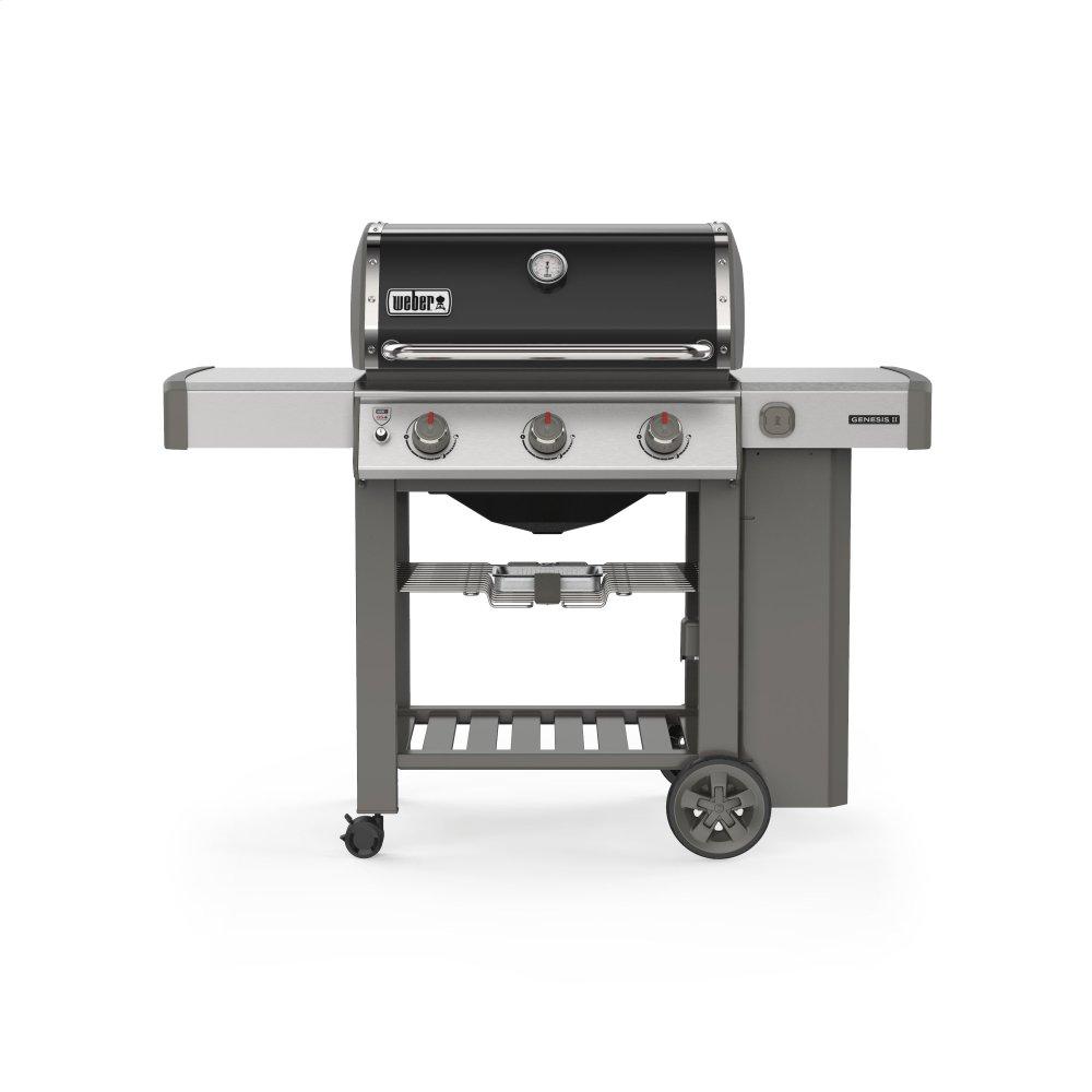 GENESIS II E-310 Gas Grill Black Natural Gas
