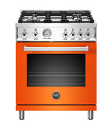 30 inch All Gas Range, 4 Brass Burner Arancio