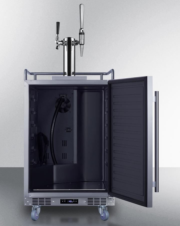 24" Wide Built-in Cold Brew/nitro Coffee Kegerator