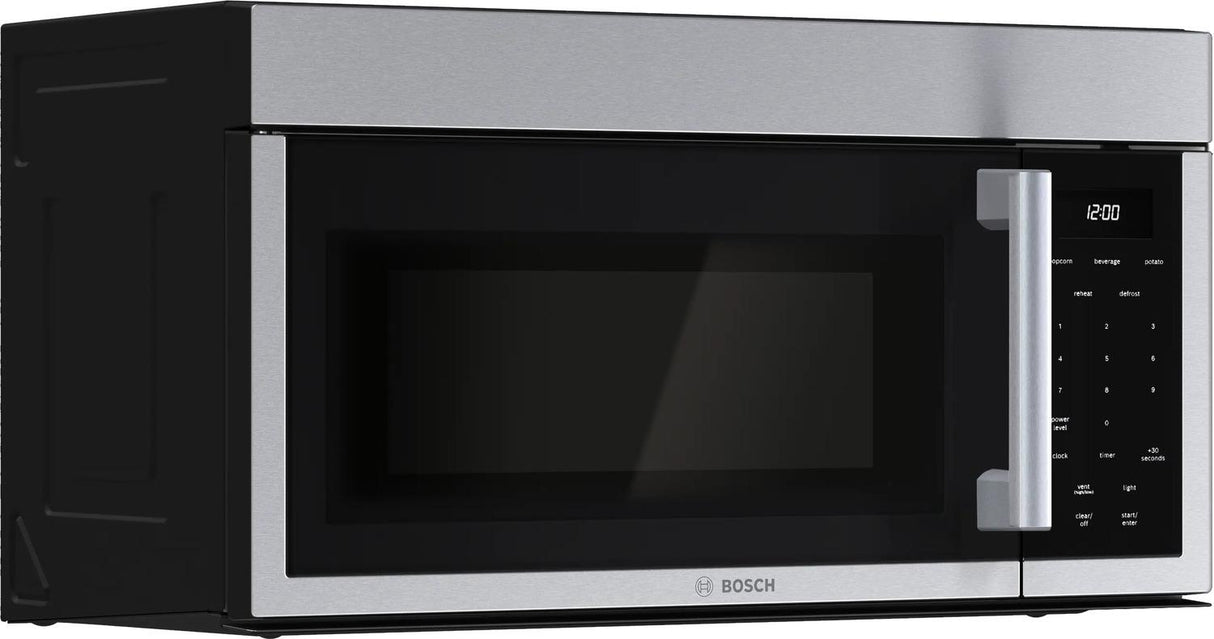 300 Series, Over-The-Range Microwave, 30'', Door Hinge: left, Stainless steel