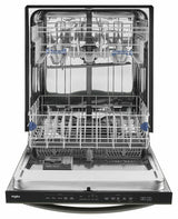 Stainless Steel Tub Dishwasher with TotalCoverage Spray Arm - Black Stainless