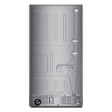 30 Cu. Ft. 36-Inch French Door Refrigerator with Exterior Water and Ice Dispenser and Wood-Look Sliding Tray in Porcelain White