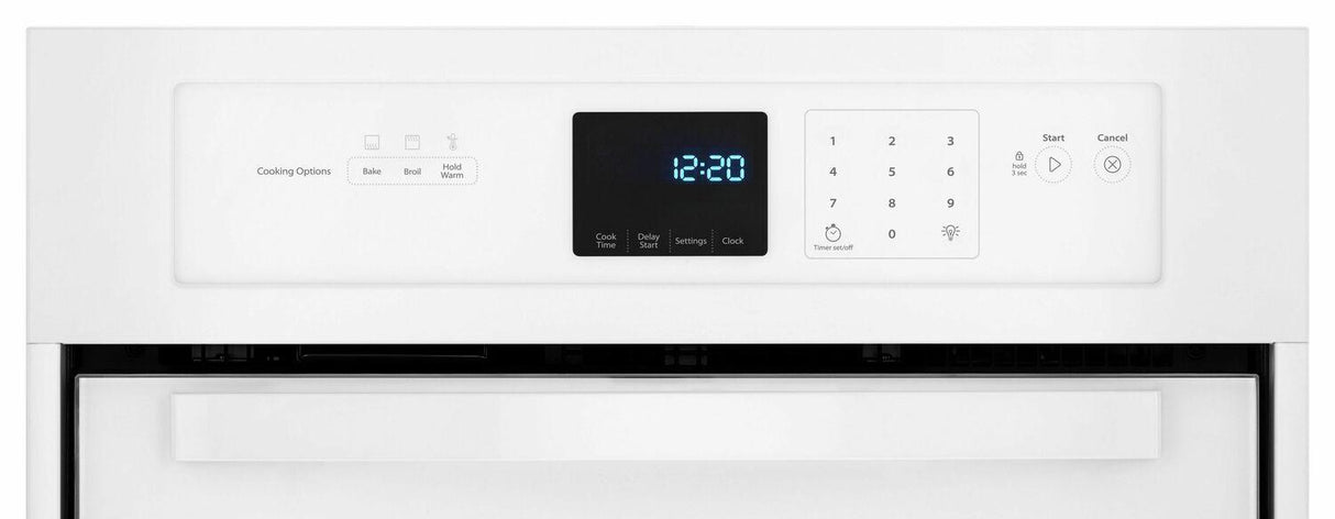3.1 Cu. Ft. Single Wall Oven with AccuBake® System - White