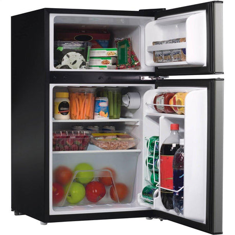 Dual Door Mini Refrigerator