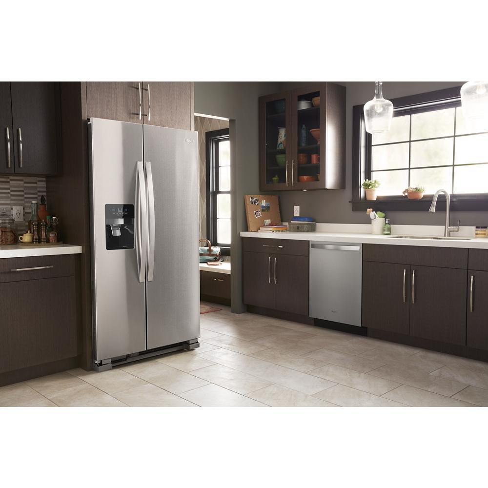 33-inch Wide Side-by-Side Refrigerator - 21 cu. ft.