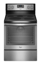 6.4 Cu. Ft. Freestanding Electric Range with AquaLift® Self-Cleaning Technology