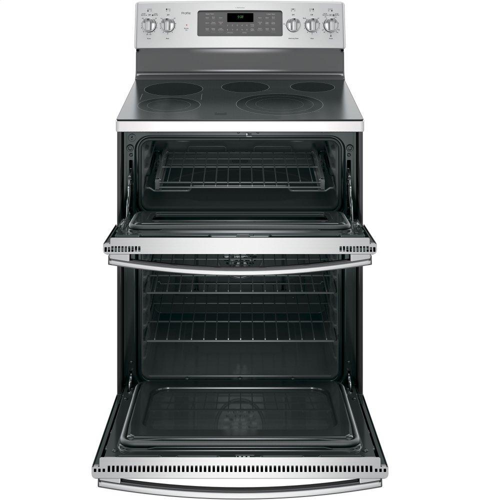 GE Profile™ 30" Free-Standing Double Oven Convection Range