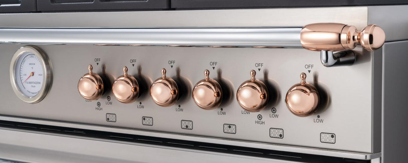 Copper decor set for Range and Hood Copper