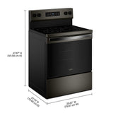 30-inch Electric Range with Air Cooking Technology