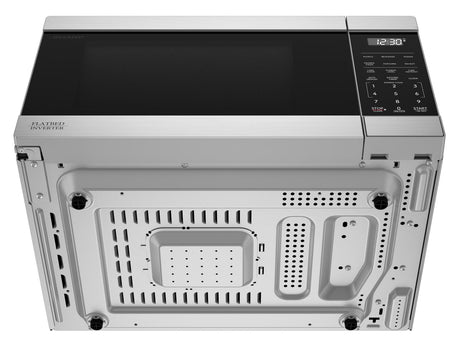 Sharp 1.1 cu. ft. 1100W Flatbed Countertop Microwave Oven with Inverter Technology