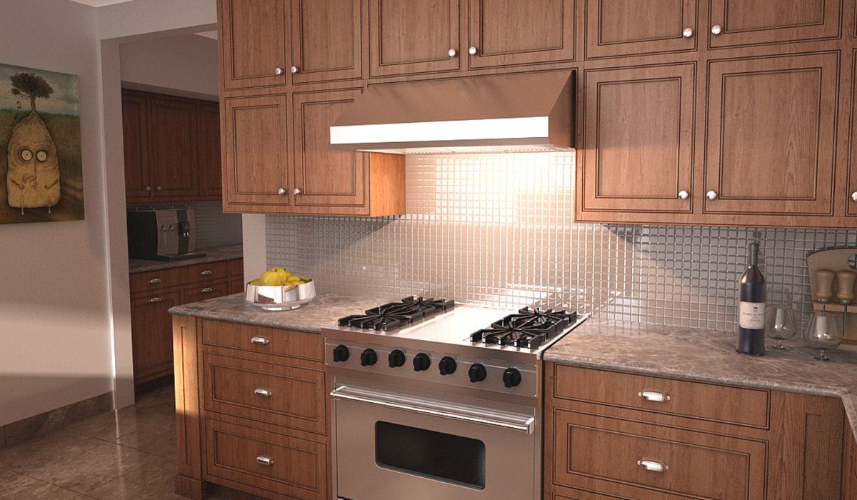 36" x 10" under cabinet hood