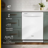 24 Stainless Steel Dishwasher with AI Intelligent Wash - 47 dBA