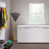 Whirlpool® 22 cu. ft. Convertible Freezer-to-Fridge Chest Freezer with 4 Storage Baskets