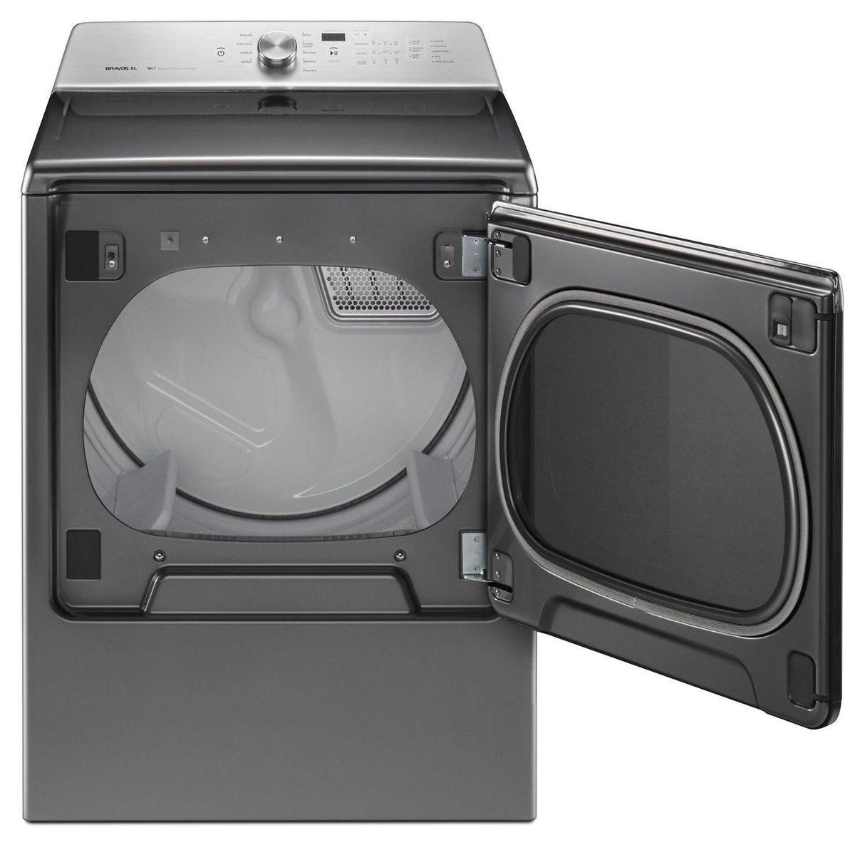 8.8 cu. ft. Extra-Large Capacity Gas Dryer with Advanced Moisture Sensing Metallic Slate