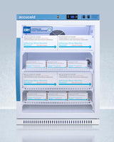 6 CU.FT. Upright Controlled Room Temperature Cabinet, ADA Height