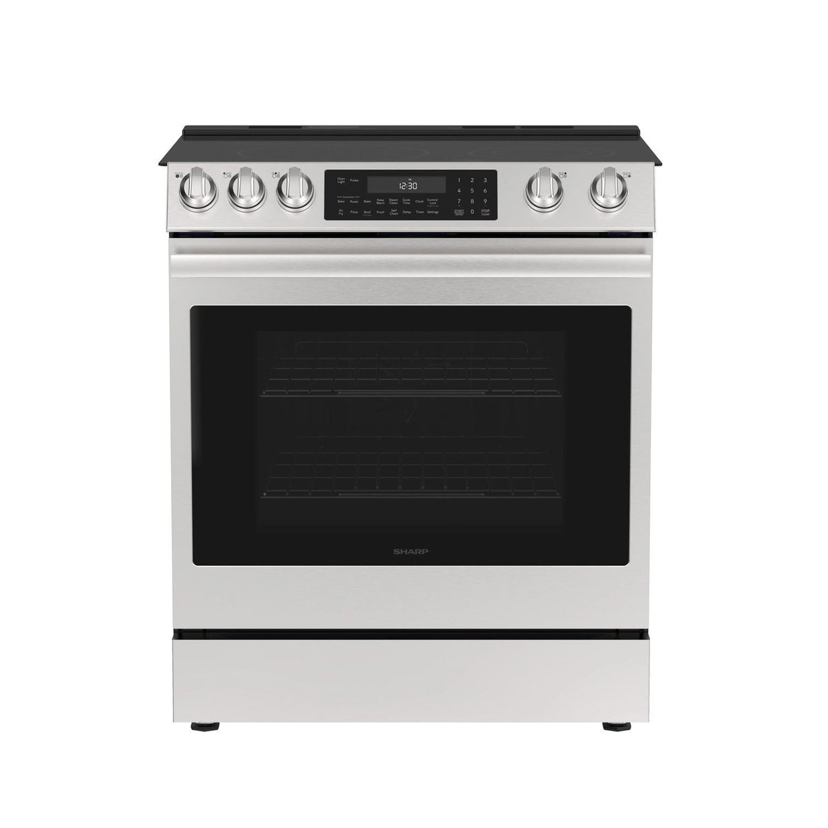 30 in. 5 Burner 6.3 cu. ft. Slide-in Electric Range with Convection