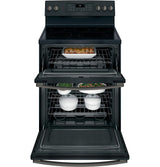 GE® 30" Free-Standing Electric Double Oven Convection Range